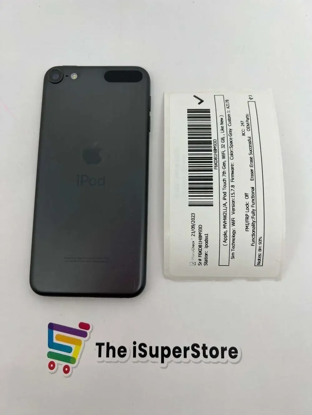 Apple 7th Gen 32GB Space Gray  New w/ Otterbox + 1 YR Warranty!